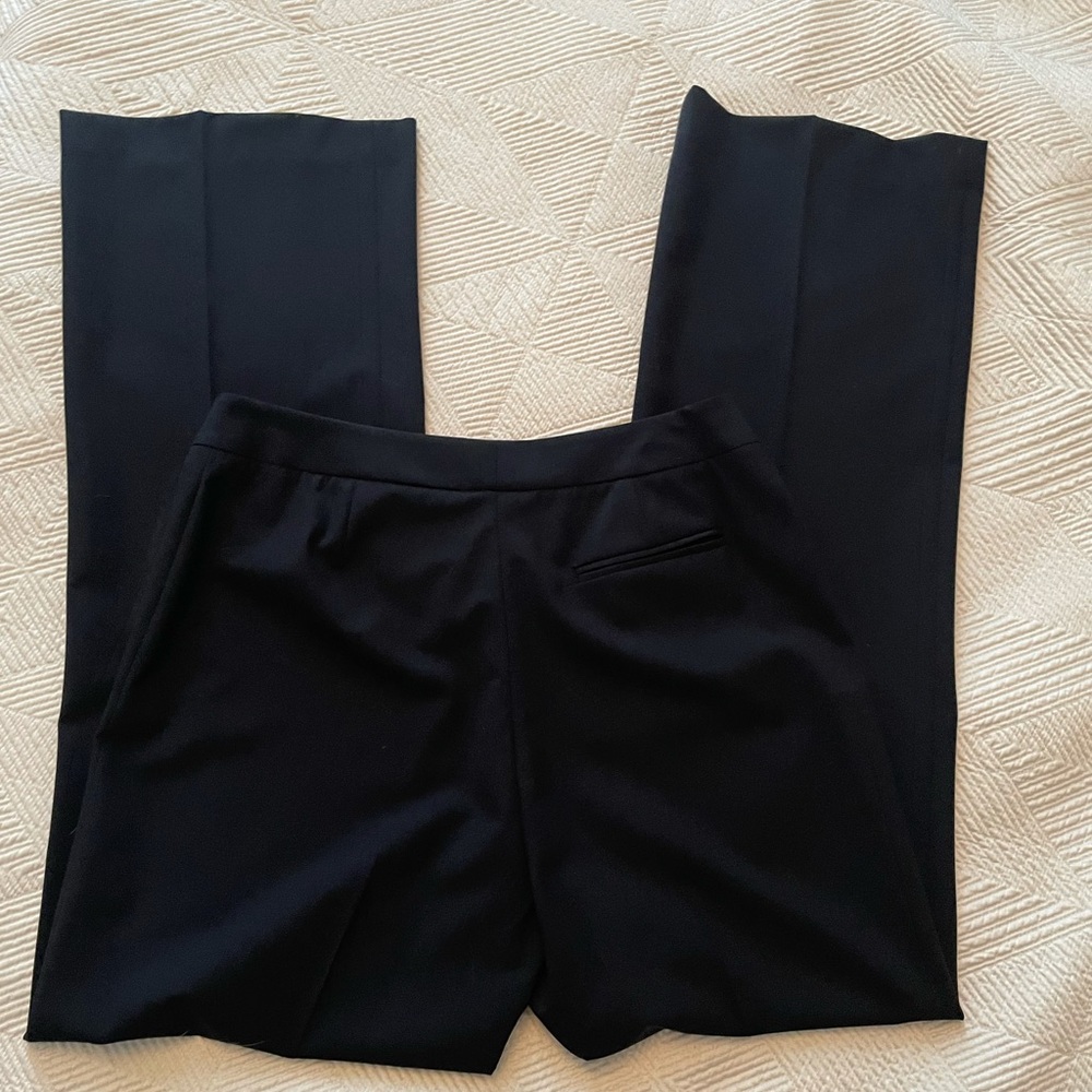 Lafayette 148 black dress slacks - Picture 4 of 6